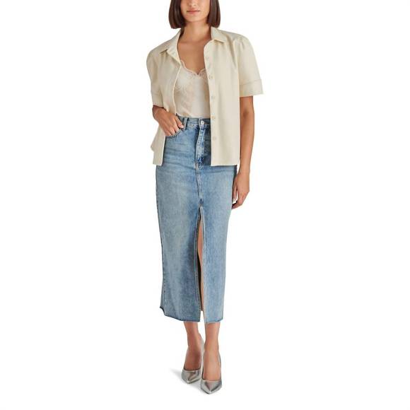 STEVE MADDEN Dresses & Skirts - NEW STEVE MADDEN avani skirt in light blue